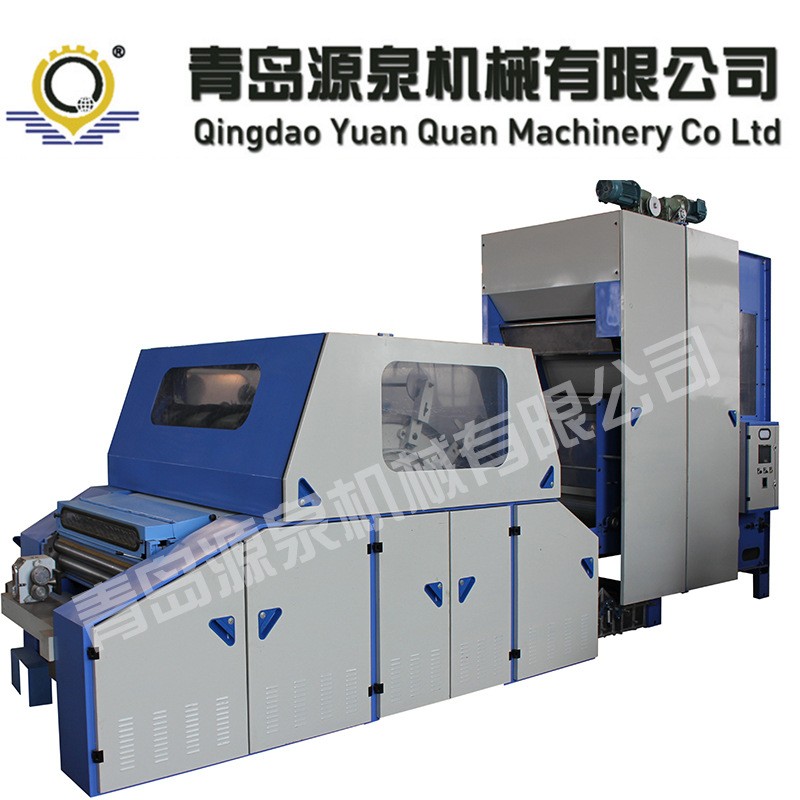 青岛源泉厂家销售羊毛羊绒梳理机 FN200、288型半精纺梳理机图2