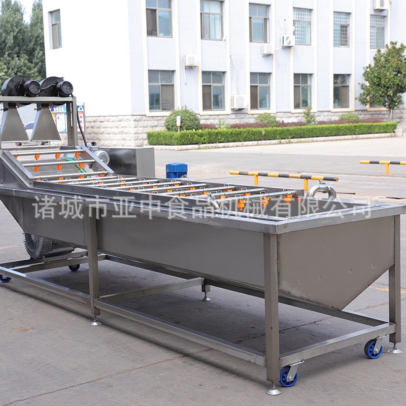 果蔬气泡清洗机鲜果处理机气泡清洗机 果蔬清洗机 高压喷淋清洗机图2