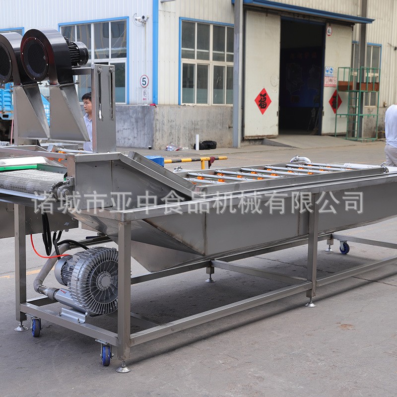 果蔬气泡清洗机鲜果处理机气泡清洗机 果蔬清洗机 高压喷淋清洗机图4