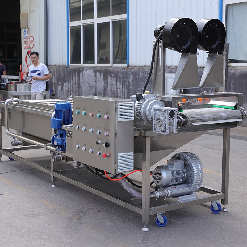 果蔬气泡清洗机鲜果处理机气泡清洗机 果蔬清洗机 高压喷淋清洗机图3