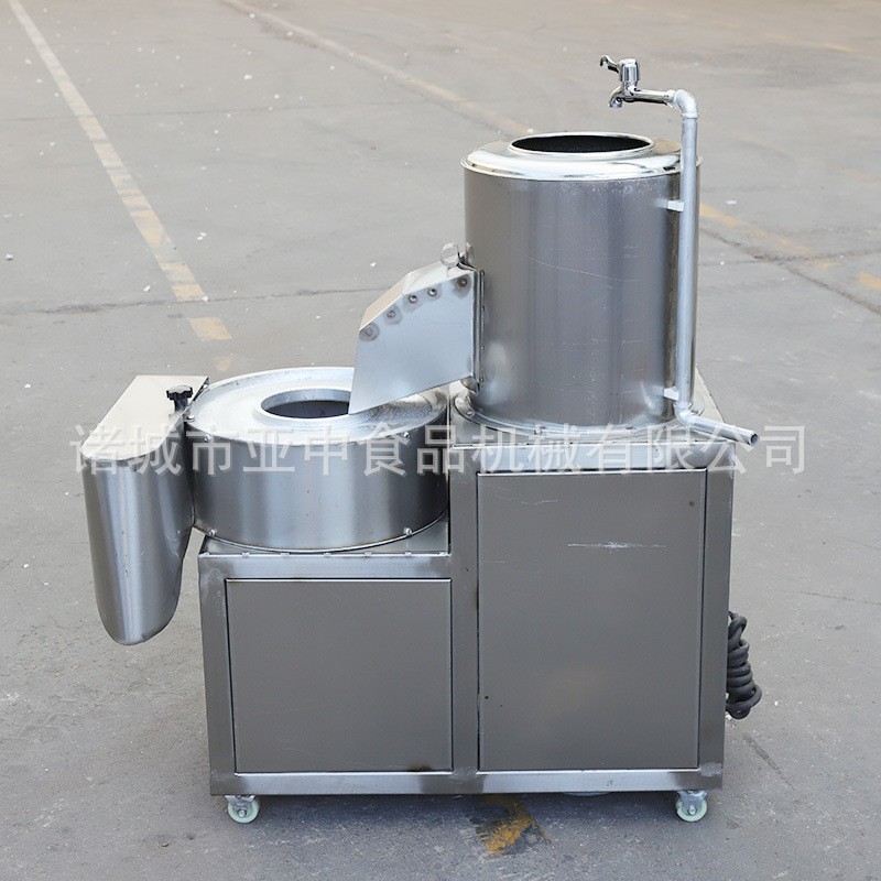 厂家供应 不锈钢土豆脱皮切丝切片一体机 土豆磨切机图3