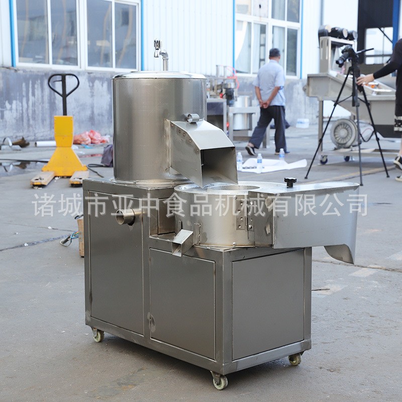 厂家供应 不锈钢土豆脱皮切丝切片一体机 土豆磨切机