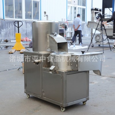 厂家供应 不锈钢土豆脱皮切丝切片一体机 土豆磨切机