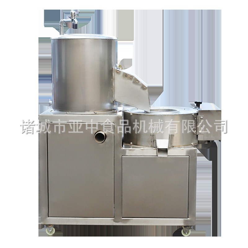 厂家供应 不锈钢土豆脱皮切丝切片一体机 土豆磨切机图2