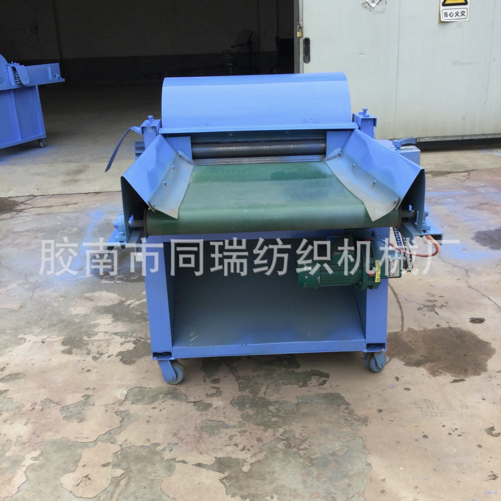 小型化纤开松机 开棉机 边角料开花机 羊毛开松机 下角料开料机图5