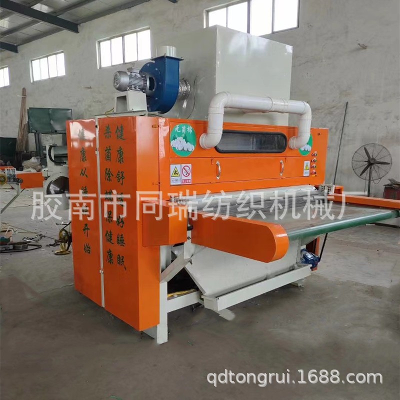 青岛开松梳理一体机 新旧棉花梳理机 化纤梳理机 羊毛梳理机图4