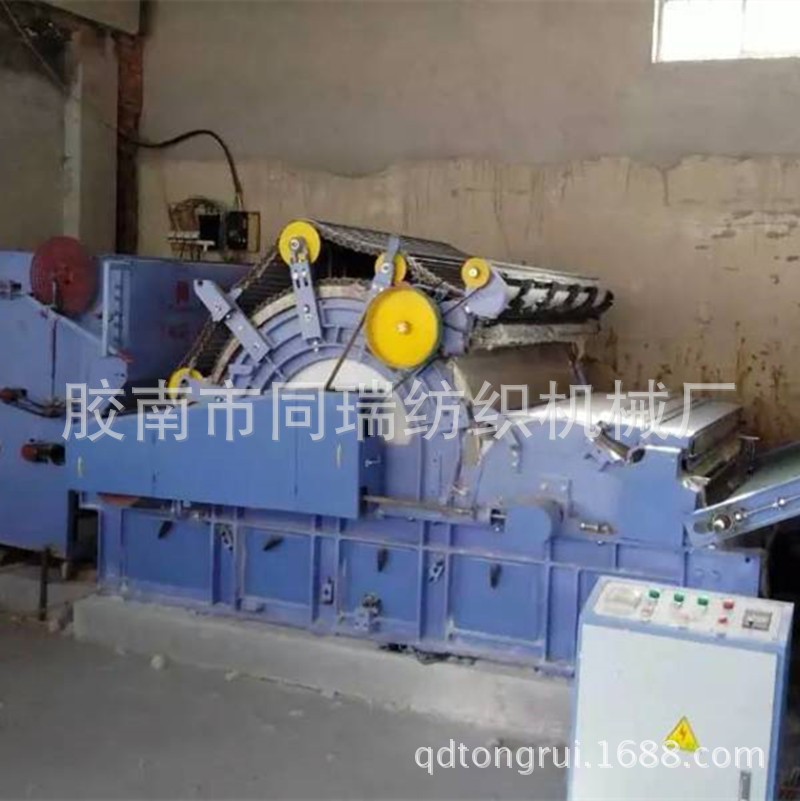 青岛A286F大型梳棉机 全自动做被机 精细弹花机 弹棉花机图5