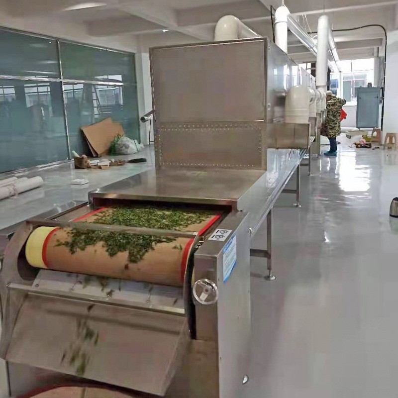 隧道式微波加热机中药材烘干软化五谷杂粮烘焙熟化工业微波设备图4