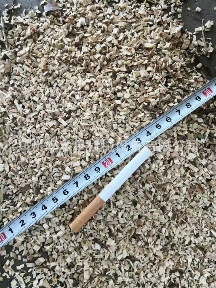 圆木竹子果树枝粉碎机 干湿木材圆木破碎机 竹子切片机图3