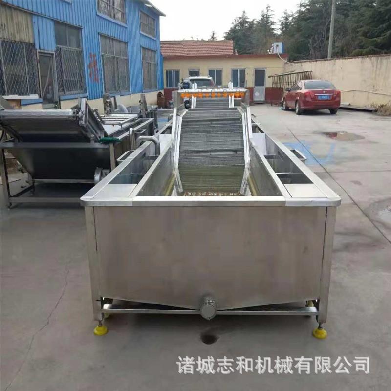 农副产品果蔬气泡清洗机 中药材喷淋清洗设备图2