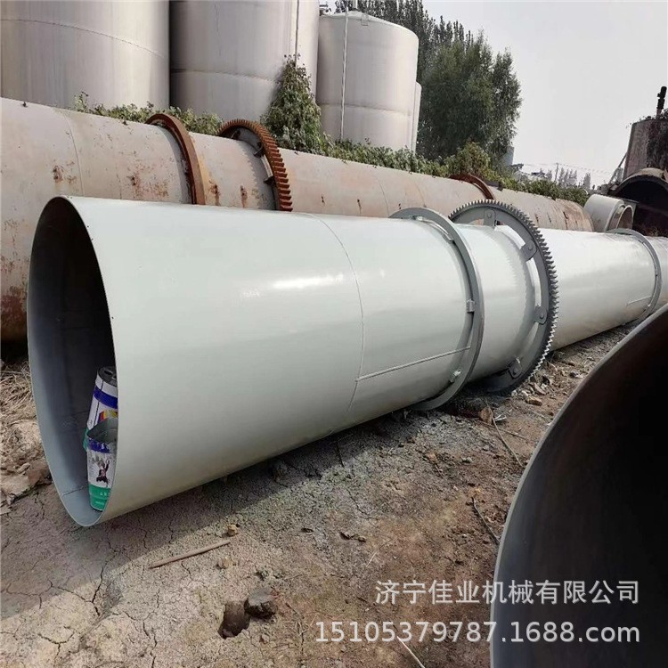 佳业梁山二手豆渣滚筒烘干机 滚筒烘干机 有机肥回转滚筒烘干机图4
