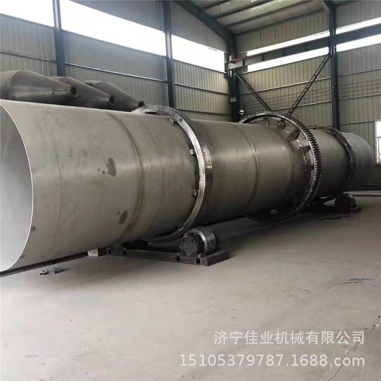佳业梁山二手豆渣滚筒烘干机 滚筒烘干机 有机肥回转滚筒烘干机图3