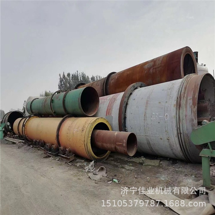 佳业梁山二手豆渣滚筒烘干机 滚筒烘干机 有机肥回转滚筒烘干机图2