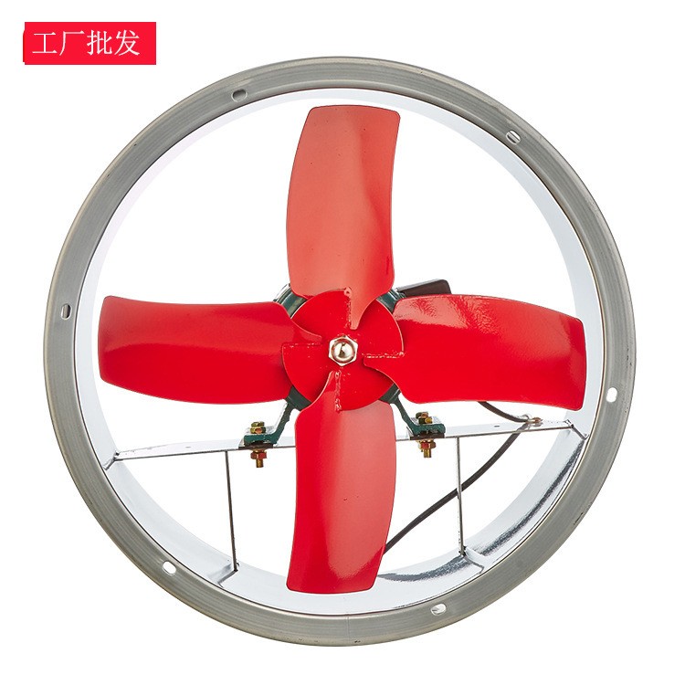 工厂批发圆筒风机 管道风机 大功率排风机 厨房排油烟排气扇全铜图3