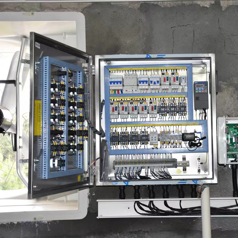 自动喂料清粪智能控制箱 料线养猪场饲养自动化智能下料设备图4