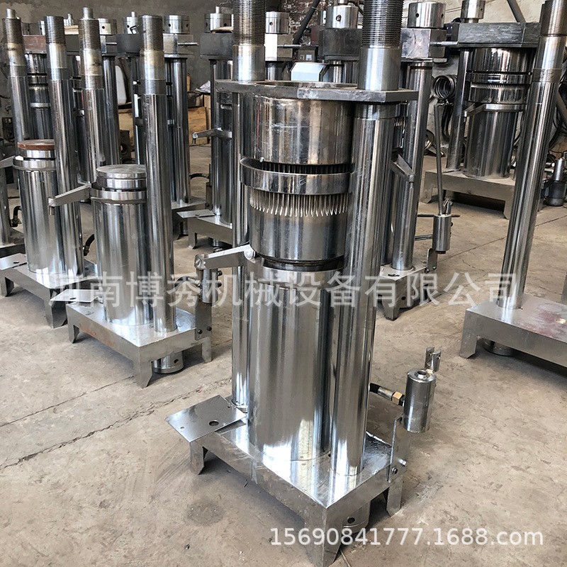 山茶籽榨油机 橄榄核桃榨油设备 液压型 出油率高 批发价图4