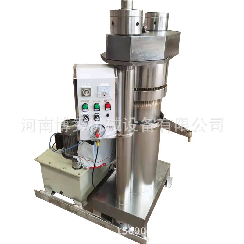 商用大型油菜籽榨油设备 核桃花生茶籽榨油设备 液压芝麻香油机图5