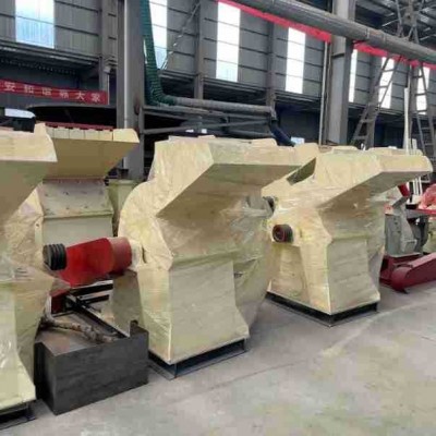 木材粉碎机园林树枝竹子破碎机边角料锯末粉碎机玉米芯木屑粉碎机