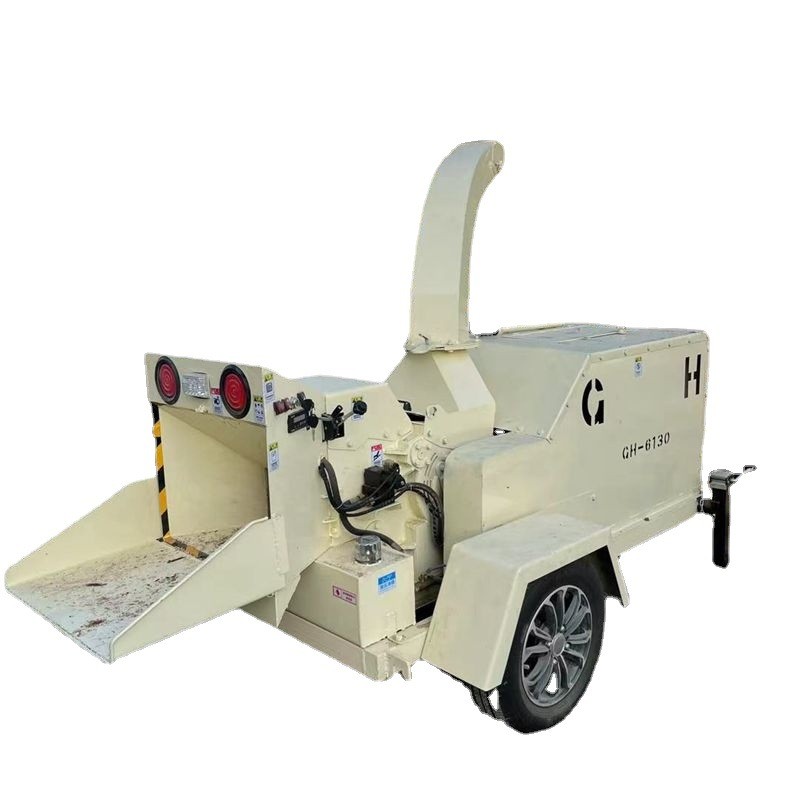 移动式园林果园树枝粉碎机木材木头粉碎机竹子圆木油电通用粉碎机图5