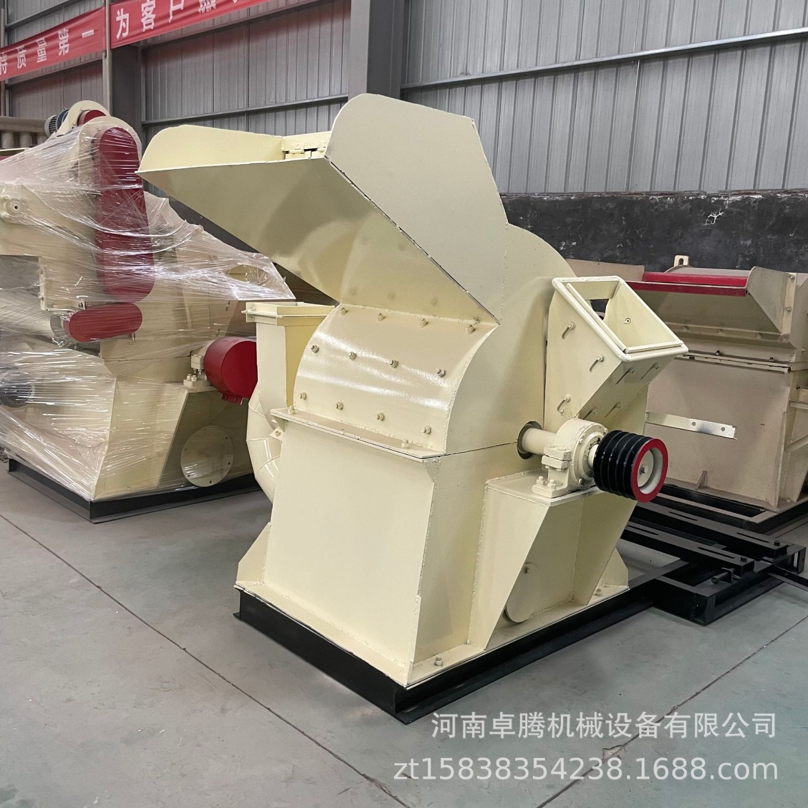 玉米芯食用菌粉碎机木材锯末粉碎机干湿两用木材粉碎机木糠粉碎机图5