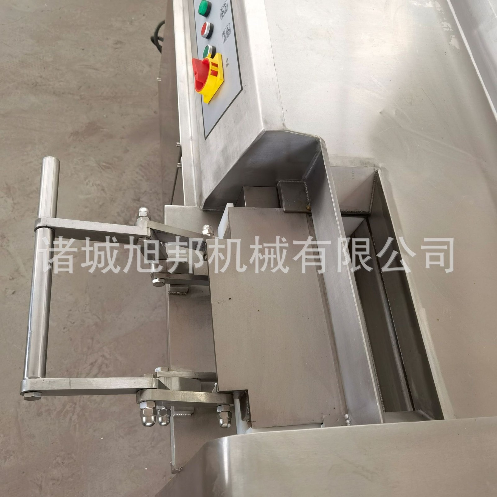 商用350型微冻肉切丁机 商用新型冻肉切丁机 冻猪肉快速斩切机图5