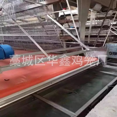 鸡笼子安装批发 自动清粪蛋鸡笼阶梯式鸡笼立式鸡笼层叠鸡笼