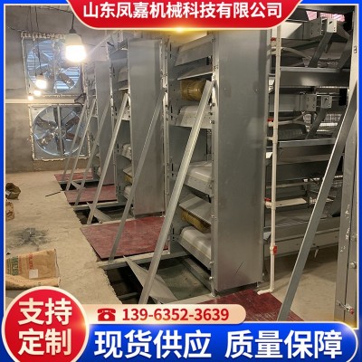 四层型材蛋鸡笼四门耐老化材料防寒防晒防酸碱蛋鸡笼 养鸡设备