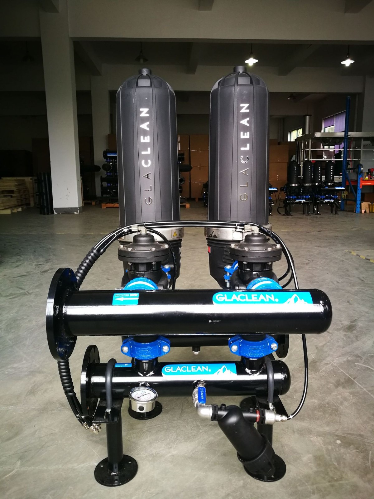 格莱克林农用滴灌温室园林自动反冲洗过滤器农业喷灌泥沙过滤设备图2