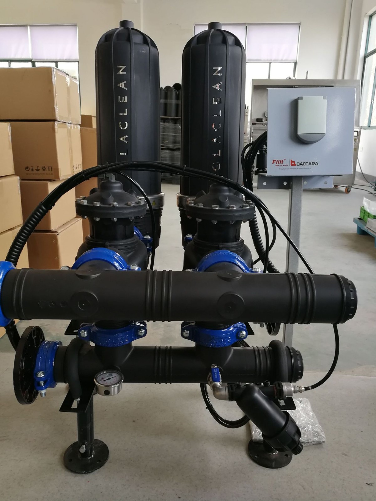 格莱克林农用滴灌温室园林自动反冲洗过滤器农业喷灌泥沙过滤设备图4