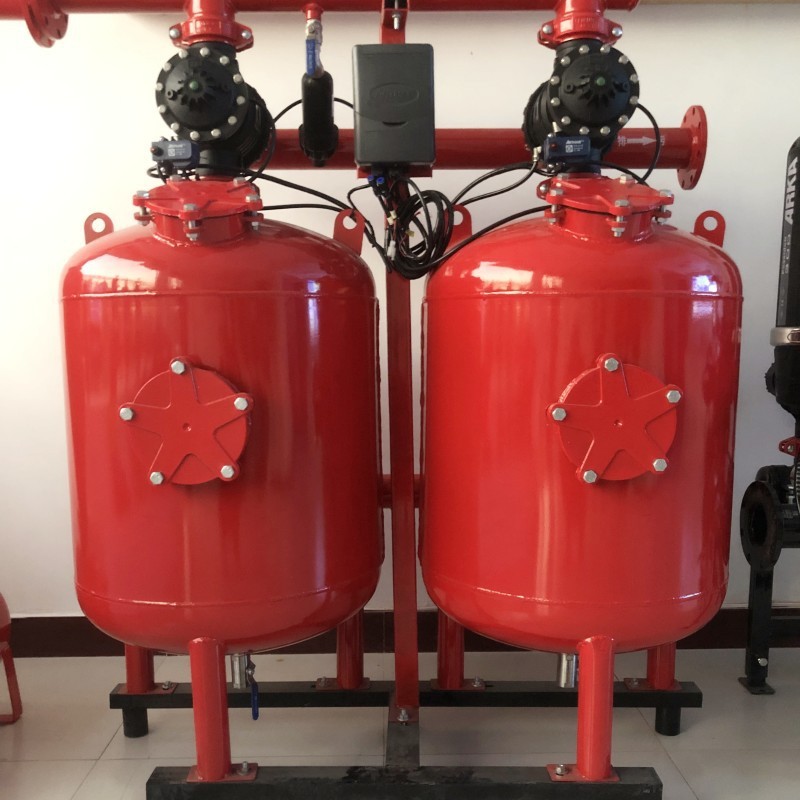 钢制砂石过滤器厂家 4寸泥沙河水固液分离反冲洗灌溉砂石过滤器图5