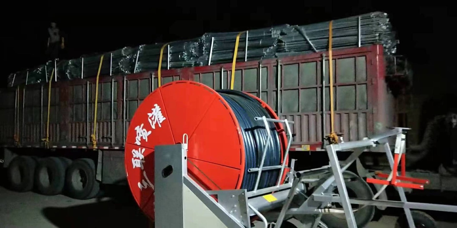 卷盘喷灌机 灌溉机 排灌机械图3