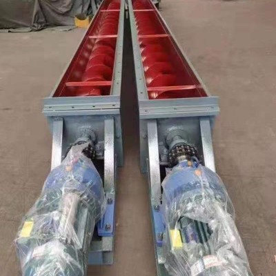 供应绞龙U型螺旋输送机 绞龙输送机粮食传送机管式无轴螺旋输送机