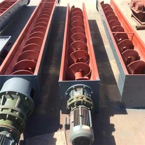 供应绞龙U型螺旋输送机 绞龙输送机粮食传送机管式无轴螺旋输送机图4