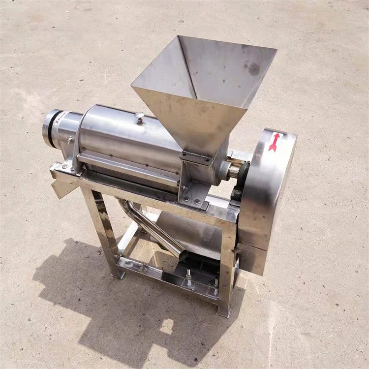 大型水果螺旋榨汁机 芭乐果石榴苹果樱桃榨汁机 裕邦工业榨汁设备图2