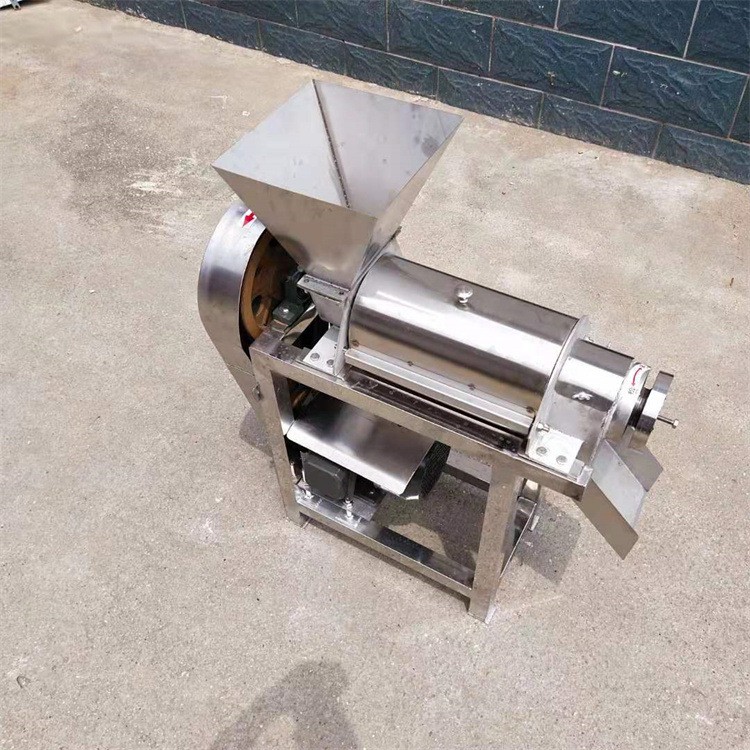 大型水果螺旋榨汁机 芭乐果石榴苹果樱桃榨汁机 裕邦工业榨汁设备图3