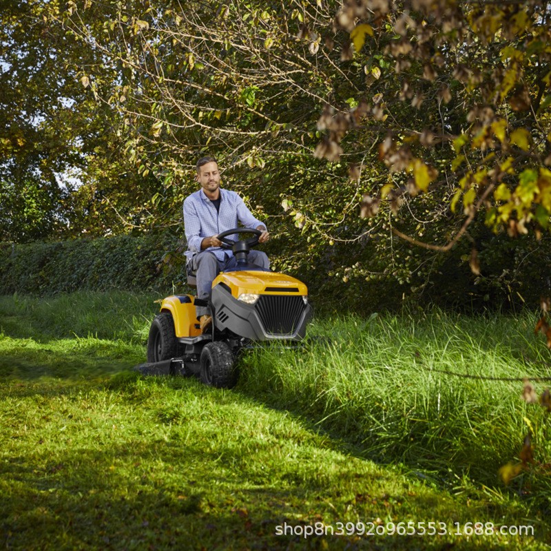 斯蒂佳ESTATE 384/598型后排式草坪车高尔夫球场运动场专用修草车图4
