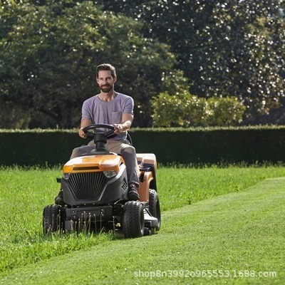 斯蒂佳ESTATE 384/598型后排式草坪车高尔夫球场运动场专用修草车