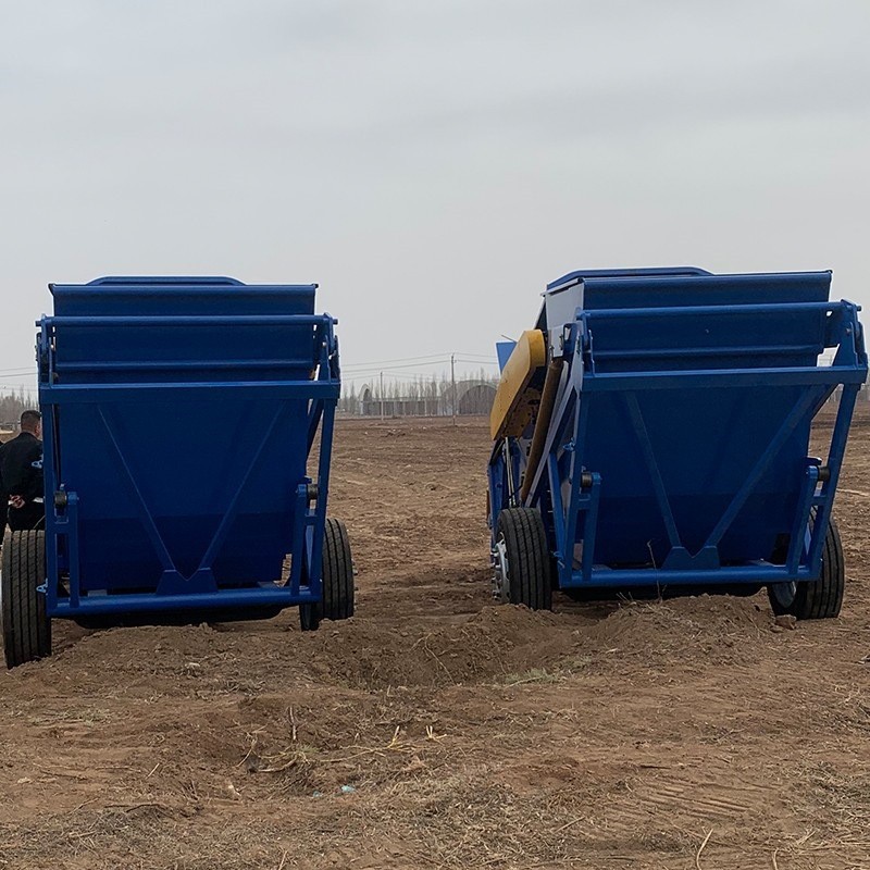 大型农田荒地捡石机 开荒山地拆迁房捡石头机 土壤改良碎石清理机图3