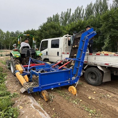 土豆收获上车机 红薯地瓜收获装车机 上车动刀马铃薯联合收获机