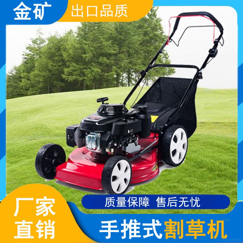 果园牧场草场庄园草坪机 绿化自走式高草割草机 手推剪草机图5