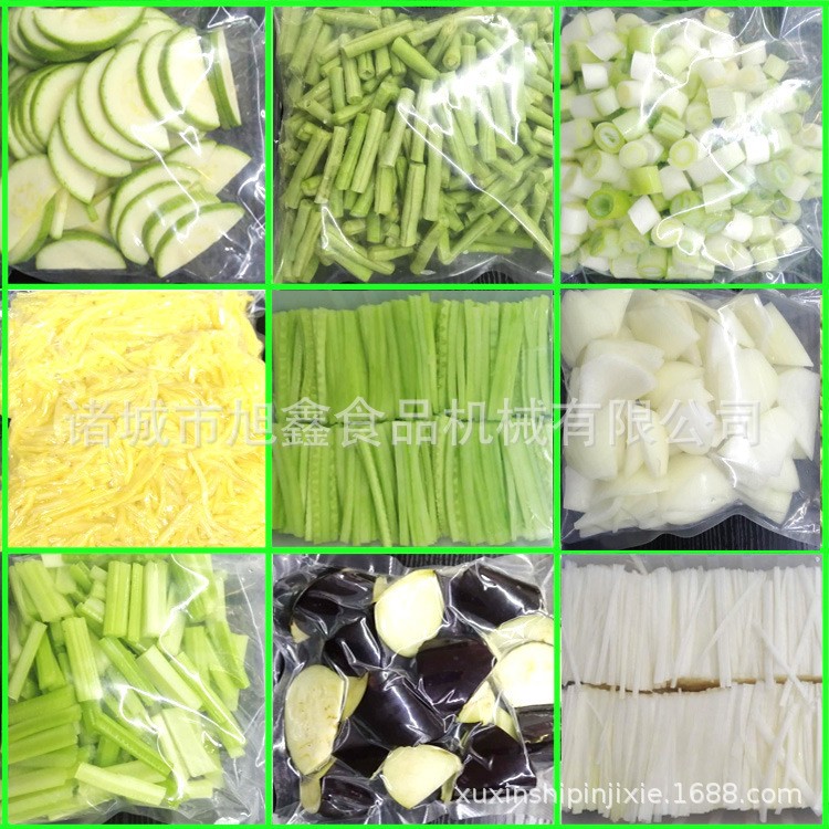 中央厨房切菜机 净菜加工切割设备 预制菜切菜设备 多功能切菜机图5