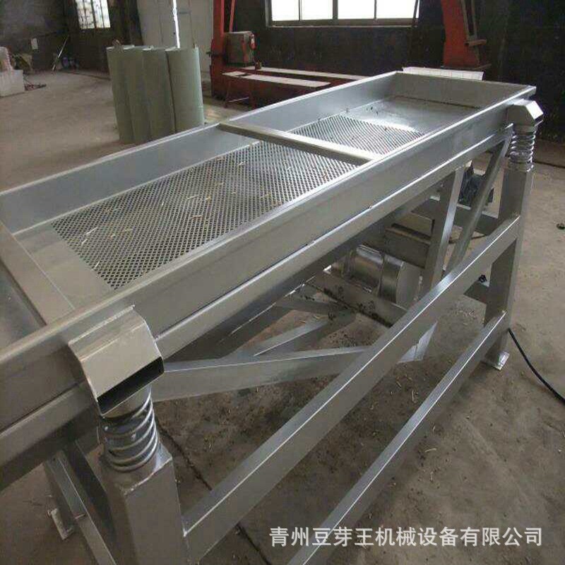 商用豆芽机不锈钢豆芽去皮机 小型商用豆芽筛 豆芽专用振动筛去壳图5