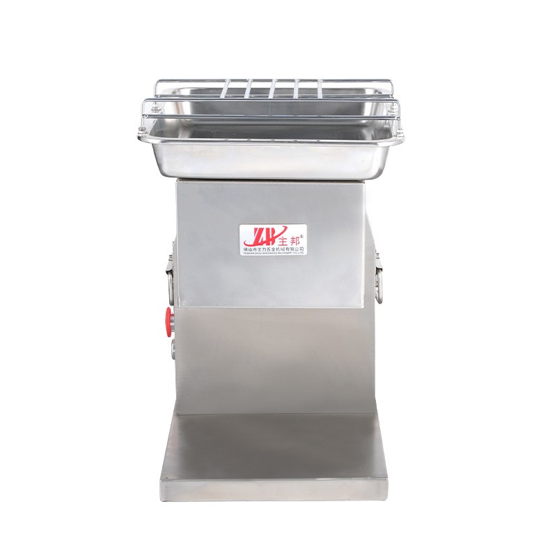 厂家供应全自动不锈钢台式切肉机 电动多用途台式鲜肉切丝切丁机图5