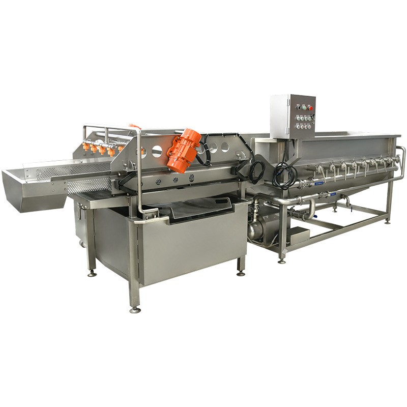 涡流震荡清洗机 全自动蔬菜清洗机 流水线洗菜机 臭氧气泡洗菜机图5