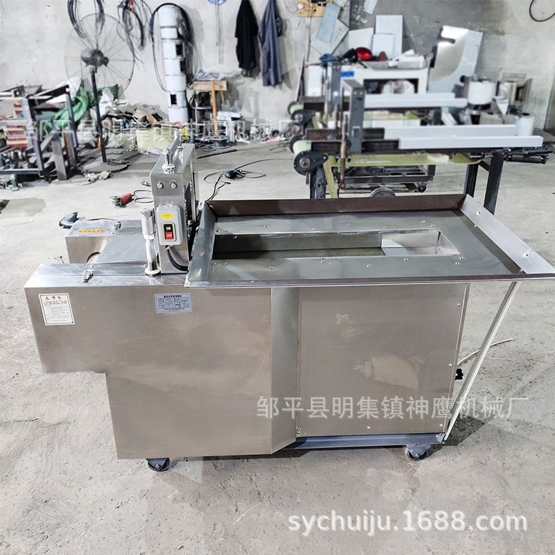 批发切药机 黄芪党参西洋参切片机 切丹参段机往复式剁刀切中药机图2