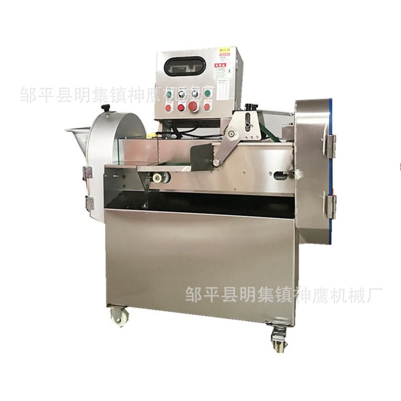 现货双头切菜机变频切丝机 商用多功能长短可调不锈钢食堂切菜机图5