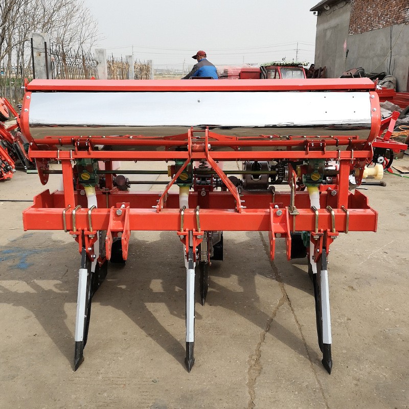 新款悬浮式玉米播种机三行玉米大豆精播机拖拉机牵引式免耕播种机图3