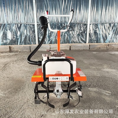 多功能微耕机旋耕机小型四驱农用柴油耕地机家用犁地开沟机定制