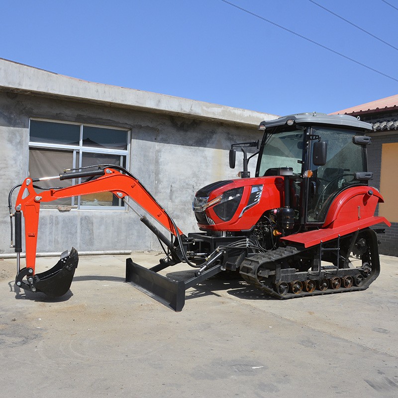 履带拖拉机乘坐式履带机 开沟松土农机运输图4