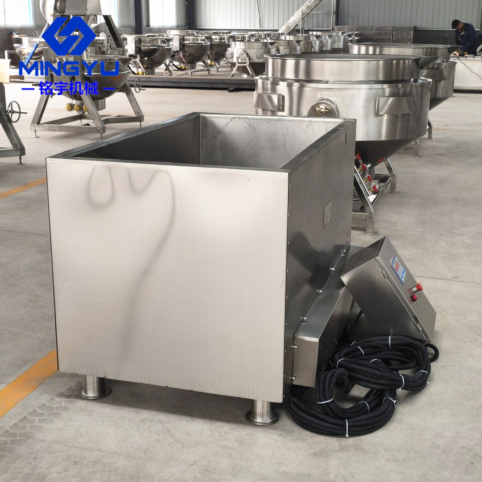 方形蜂窝卤煮锅 猪大肠卤煮锅 电加热熟食卤煮锅 鸡鸭牛肉蒸煮锅图5